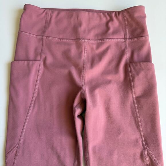 Athleta Girl High Rise Stash Your Treasures Pink Legging XL 14 - Picture 6 of 12